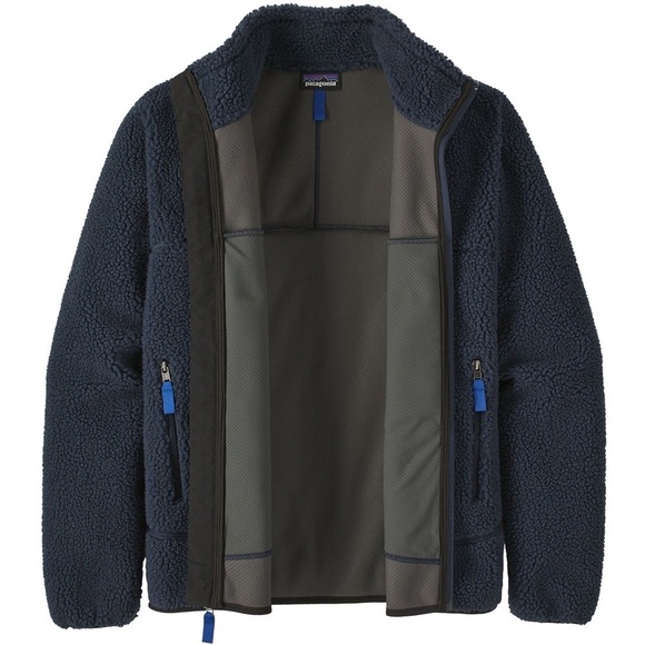 NWT PATAGONIA Men's Classic Retro-X® Fleece Jacket/ NEW NAVY - Picture 4 of 5